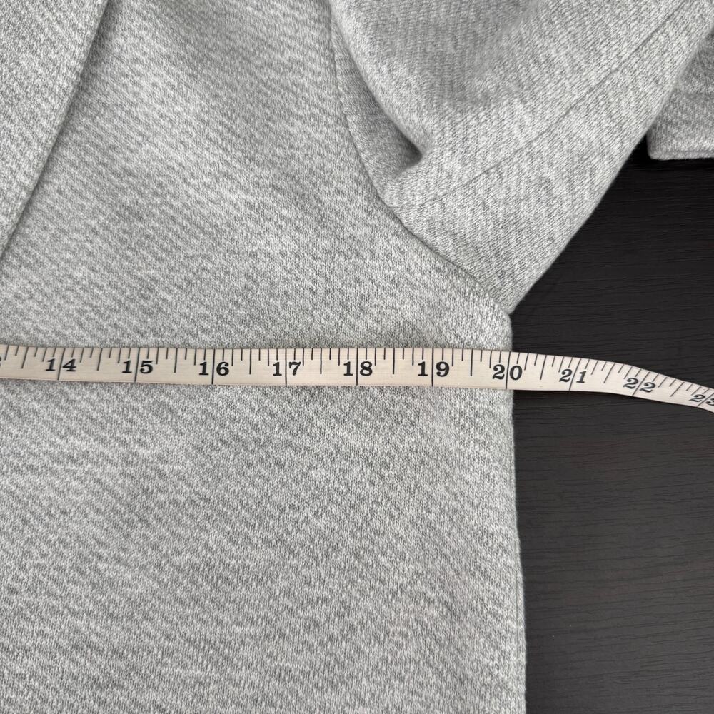 Faherty Inlet Knit Blazer WOMENS Large Jacket Sweatshirt Comfort Unlined Grey - Picture 6 of 8